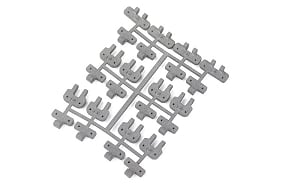 Utility Bed Replacement Hinges for RC4WD Chevrolet K10 Scottsdale