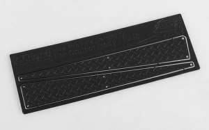 Metal Side Diamond (B) Plates for RC4WD Cruiser Body (Black)