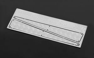 Metal Side Diamond (A) Plates for RC4WD Cruiser Body (Silver)