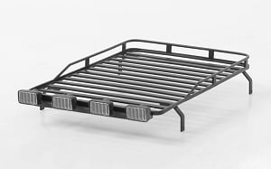 Roof Rack with Light Pods for 1/18 Gelande D90 (Black)