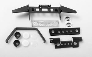 Metal Front Bumper w/Stinger and Lights for Gelande II D90/D110