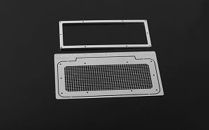 Kahn Style Front Grille for D90/D110 Bodies (Silver)