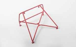 Roll Bar Rack w/Spare Mount for RC4WD Chevy Blazer Body (Red)