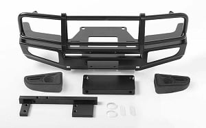 Trifecta Front Bumper for Land Cruiser LC70 Body (Black)