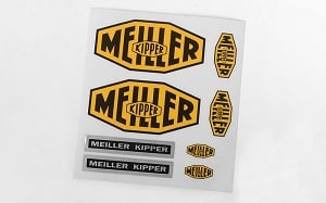 Meiller Kipper Decal Set for Mercedes-Benz Arocs 3348 6x4 Tipper Truck