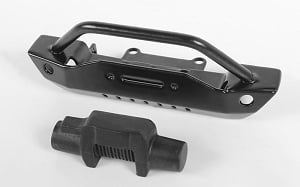 Steel Stinger Front Bumper W/Plastic Winch for 1/18 Gelande II RTR W/Black Rock Body (Black)
