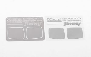 Mirror Decals for MST 1/10 CMX w/ Jimny J3 Body