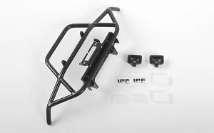 Steel Tube Front Bumper w/IPF Lights for MST 1/10 CMX w/ Jimny J3 Body