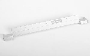 Slick Metal Rear Bumper for JS Scale 1/10 Range Rover Classic Body (Silver)