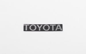Front Steel Toyota Grille Decal