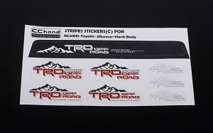 Front Windshield Decals for 1985 Toyota 4Runner Hard Body