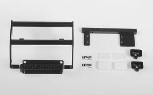 Steel Push Bar Front Bumper w/IPF Lights for 1985 Toyota 4Runner Hard Body