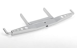 Shirya Steel Rear Bumper for Vanquish VS4-10 Origin Body (Silver)