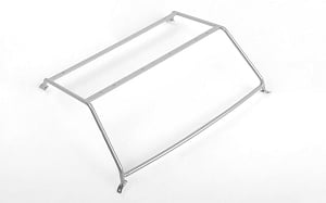 Exterior Steel Roll Cage for Vanquish VS4-10 Origin Halfcab Body (Silver)