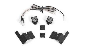 Pillar Lights w/ LED Light Kit for Axial 1/10 SCX10 III Jeep (Gladiator/Wrangler)