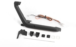 Snorkel w/ Flood Lights, LED Kit and Antenna for Axial 1/10 SCX10 III Jeep (Gladiator/Wrangler)