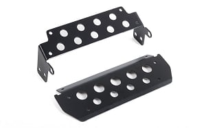 Steel Steering Guard for RC4WD Gelande II 2015 Land Rover Defender D90 (Black) (Pick-up/SUV)