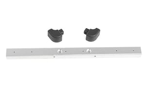 Classic Front Bumper for RC4WD Gelande II 2015 Land Rover Defender D90 (Silver)