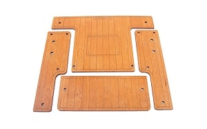 Cargo Bed Wood Decking for RC4WD Gelande II 2015 Land Rover Defender D90 (Pick-Up)