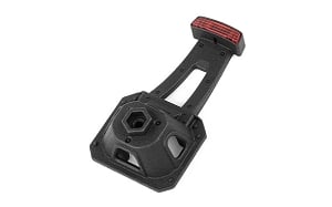 Spare Wheel and Tire Holder W/ High Brake Light for Traxxas TRX-4 2021 Ford Bronco