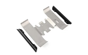 Rough Stuff Skid Plate W/ Side Sliders for MST 4WD Off-Road Car Kit W/ J4 Jimny Body
