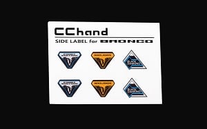 Body Decal Set for Traxxas TRX-4 2021 Ford Bronco
