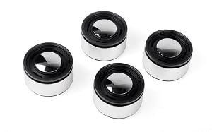 Analog 1.9'' Aluminum CAP Wheels (Black)