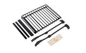 Steel Tube Roof Rack w/Roof Rails for Traxxas TRX-4 2021 Ford Bronco