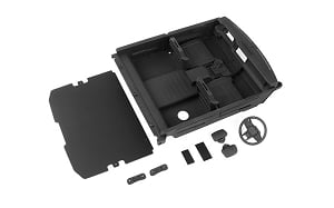 Detailed Interior Cab w/Rear Deck Cover for Traxxas TRX-4 2021 Ford Bronco