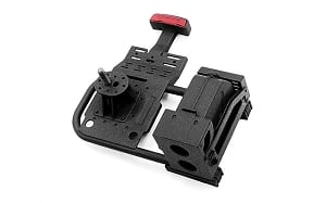 Spare Tire Holder w/ Brake Light and Fuel Tank for Traxxas TRX-4 2021 Ford Bronco