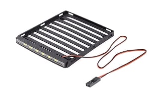 Flat Roof Rack w/ LED  for Axial SCX24 JT Gladiator