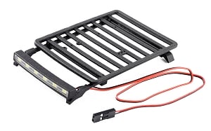 Flat Rack w/LED for Axial SCX24 2021 Ford Bronco