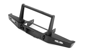 Spartan Front Bumper w/ Bull Bar and Lights