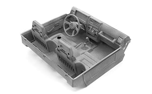 Detailed Interior Cab for Enduro Bushido (Gray)