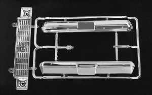 RC4WD Chevrolet Blazer and K10 Chrome Grill and Bumper Parts Tree