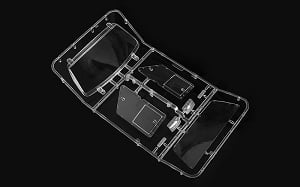 RC4WD 1985 Toyota 4Runner and 1987 Toyota XtraCab Clear Parts (A)