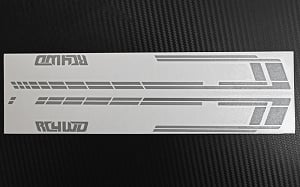 RC4WD Escapade Stripes for Gelande II 2015 Land rover Defender D90 (Grey) (Pick-up/SUV)