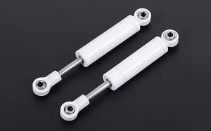Super Scale 70mm White Shocks with Internal Springs