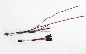 LED Basic Lighting System for 1/18 Black Rock Body