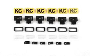  RC4WD KC HiLiTES Rectangle Lights with Covers