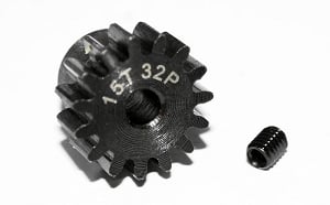 15t 32p Hardened Steel Pinion Gear