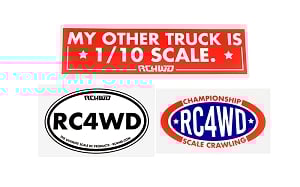 RC4WD Sticker Set