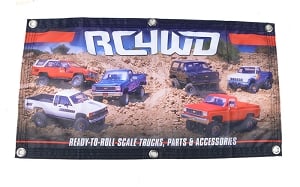 RC4WD 1x2 Cloth Banner