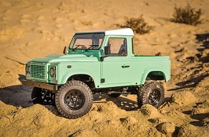 RC4WD Gelande II RTR W/ 2015 Land Rover Defender D90 Body Set (Heritage Edition)