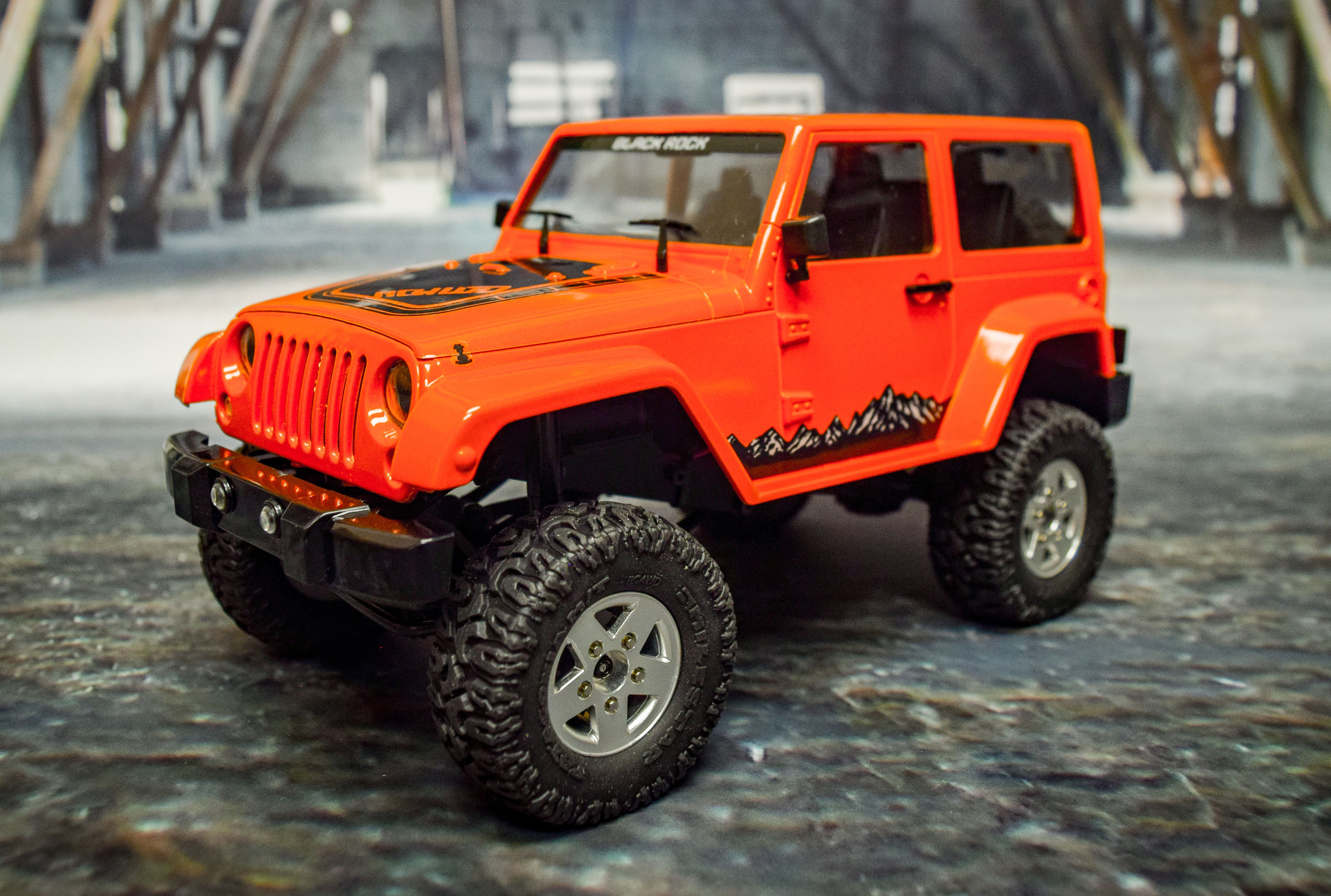 RC4WD 1/18 Gelande II RTR W/ Black Rock Body Set