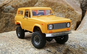RC4WD 1/18 Gelande II RTR w/ Black Hawk Hard Body Set