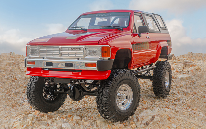 Trail Finder 2 RTR w/1985 Toyota 4Runner Hard Body Set (Red)