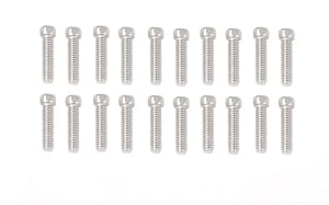 RC4WD Scale Hex Head Bolts (M2x8mm) (Silver)