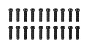 RC4WD Scale Hex Head Bolts (M3x10mm) (Black)