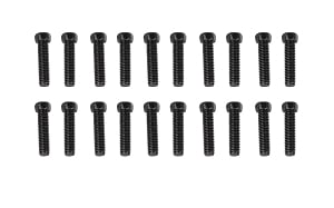 RC4WD Scale Hex Head Bolts (M3x12mm) (Black)